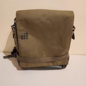 Moleskine Sage Green Sling Shoulder Backpack Digital Nomad Work Laptop Briefcase